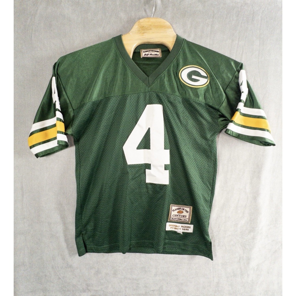 Vtg Jeff‎ Hamilton Players Of The Century Packers Brett Favre Jersey Mens Medium